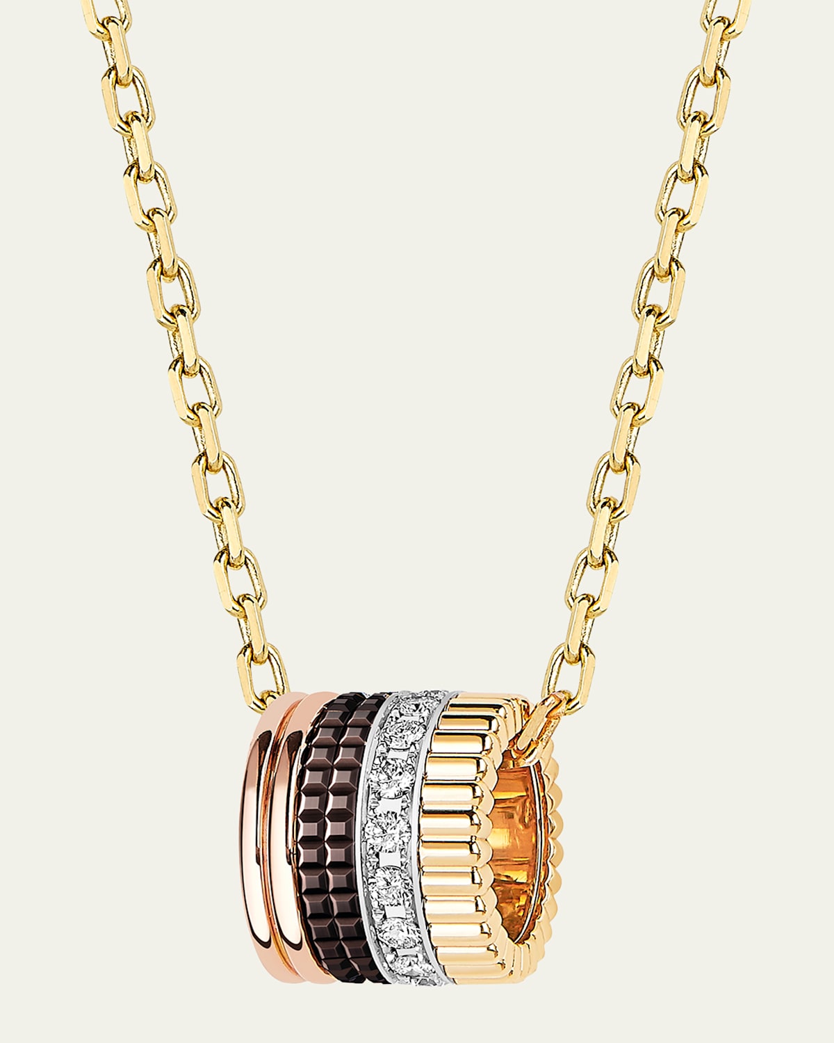 Quatre Classique Pendant Necklace, Large Model