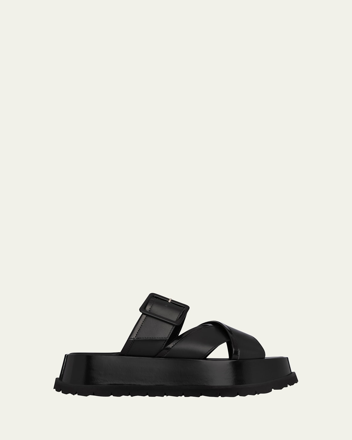Alpha Maxi Crisscross Buckle Comfort Sandals